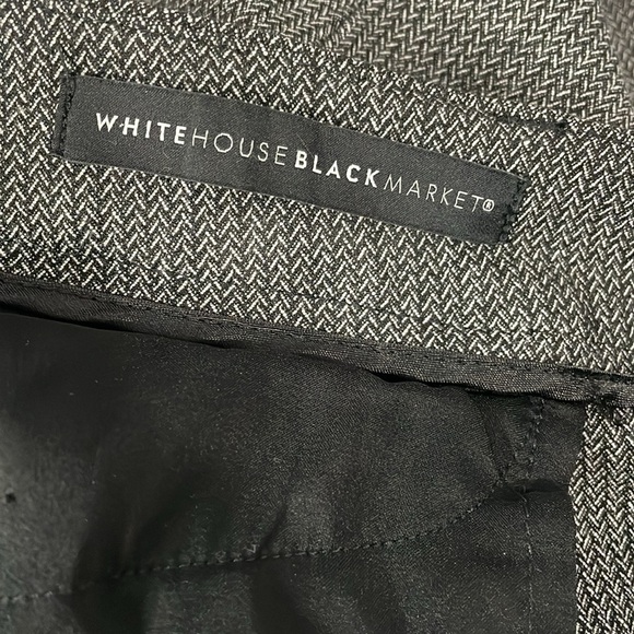 White House Black Market The Slim Ankle Pattern Pants - Picture 7 of 9